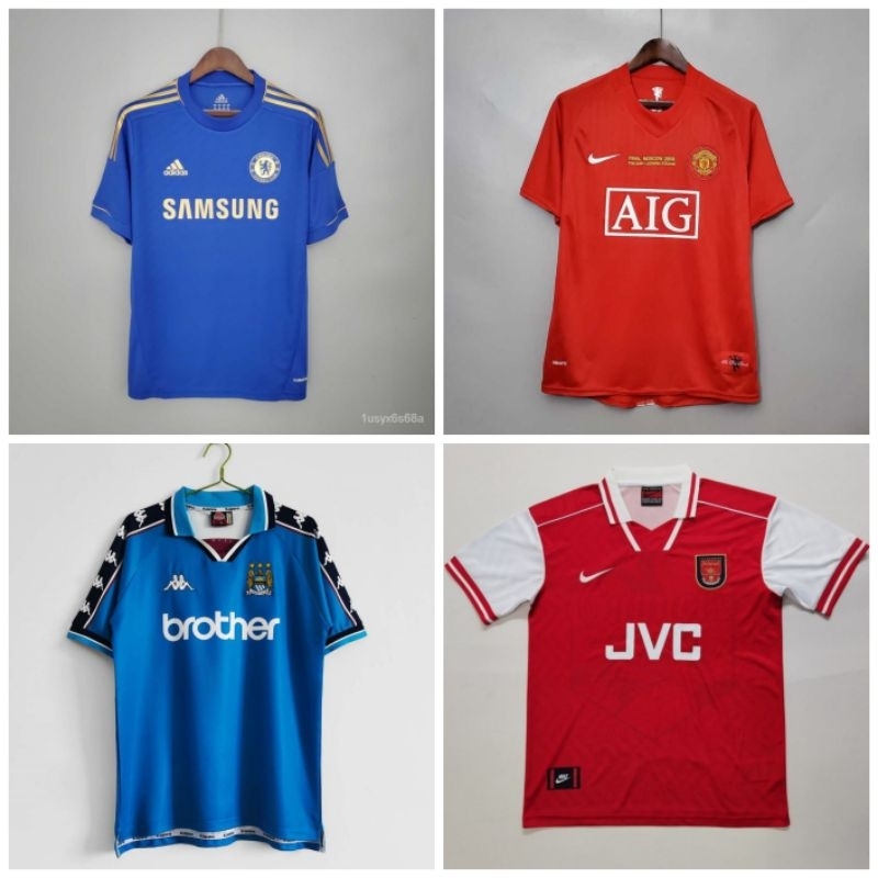 Jual BAJU BOLA JERSEY RETRO JERSEY VINTAGE JERSEY CLASSIC JERSEY JADUL