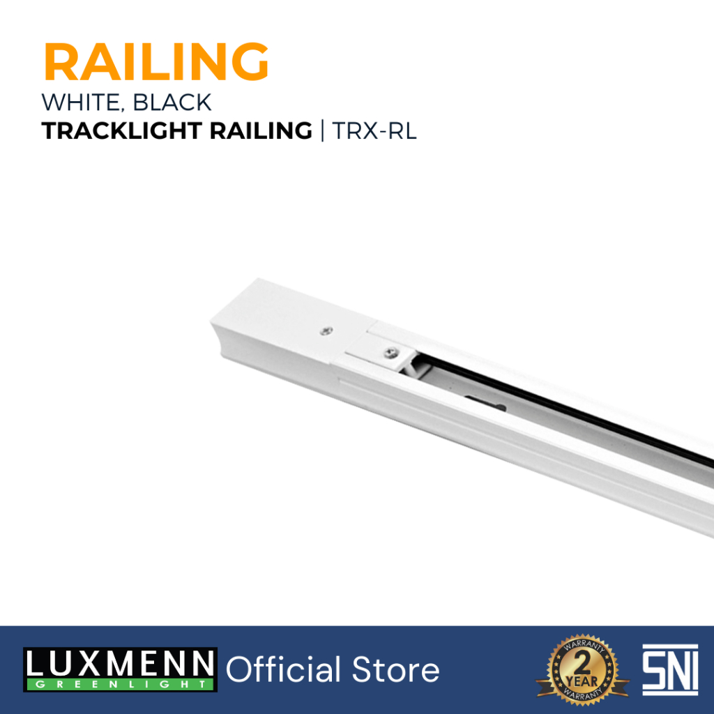 Jual Luxmenn LED Track Light Railing / Rel Lampu Sorot Spotlight ...