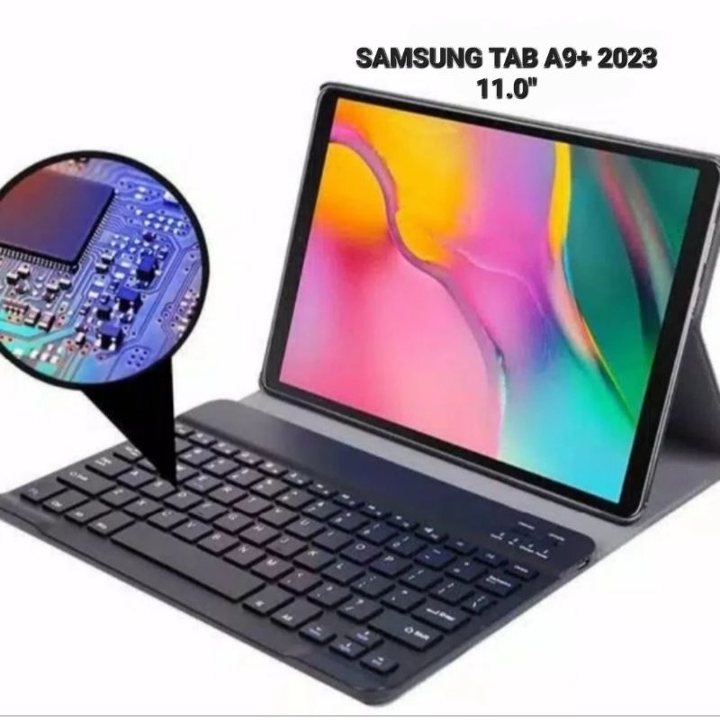 Jual Flip Cover + Keyboard Samsung Galaxy Tab A9 Plus 2023 11.0" SM