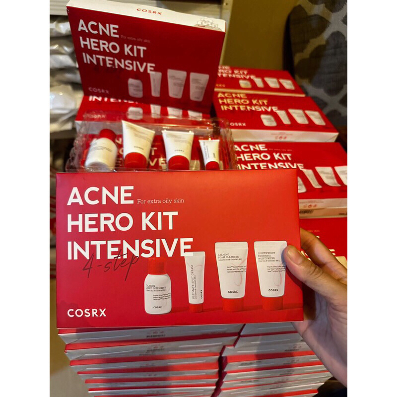 Jual COSRX ACNE HERO KIT MILD 4 Step ACNE HERO KIT INTENSIVE Shopee