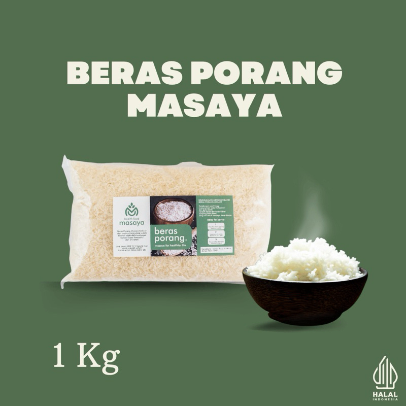 Jual Beras Porang Masaya 1 kg | Shopee Indonesia