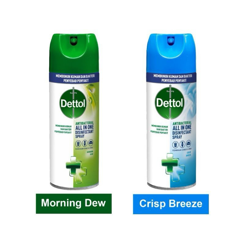 Jual Dettol Disinfectant Spray 450ml Shopee Indonesia