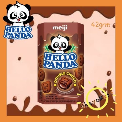 Jual Hello panda Double choco / Hello panda Cokelat isi krim cokelat ...