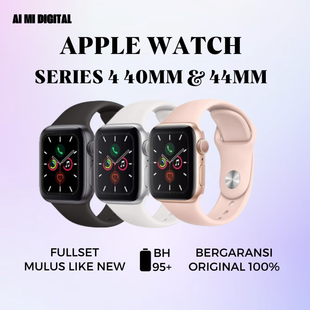 Jual IWATCH SERIES 4 APPLE WATCH S4 40MM DAN 44 MM SMARTWATCH