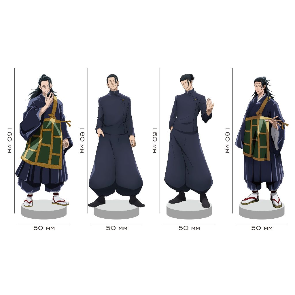 Jual Mini Stand Figure Akrilik Anime Jujutsu arc shibuya Suguru Geto ...