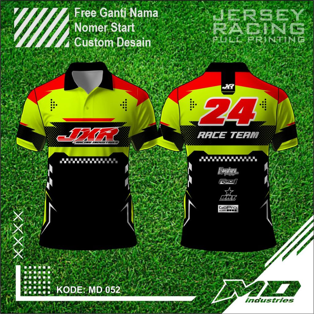 Jual Jersey Full printing Kaos Racing BEBAS CUSTOM | Shopee Indonesia