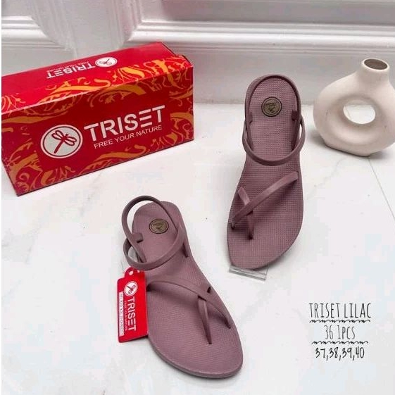 Triset Sandal Slip On Elegan