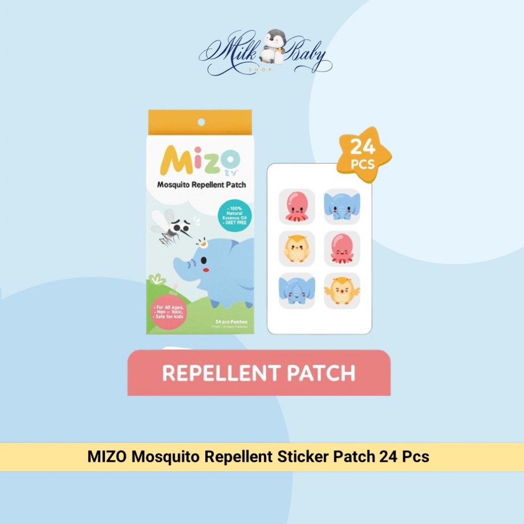 Jual MIZO Mosquito Repellent Sticker Patch 24 Pcs / Stiker Nyamuk ...