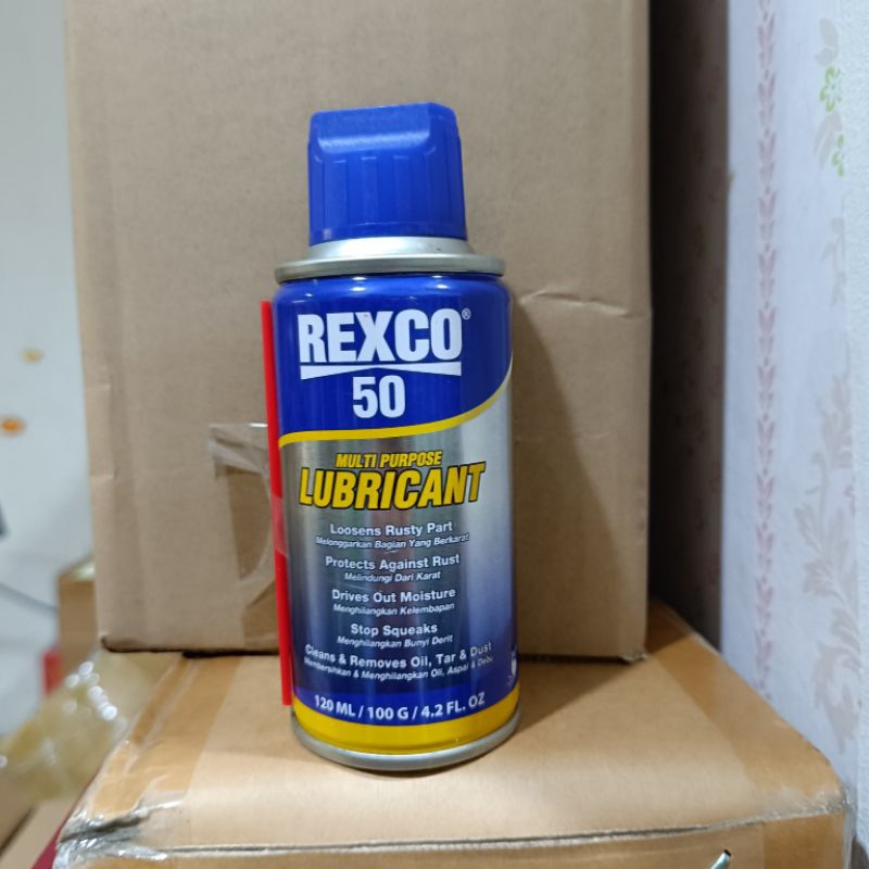 Jual REXCO 50 LUBRICANT 120ML REXCO PELUMAS SERBAGUNA 120ML | Shopee ...
