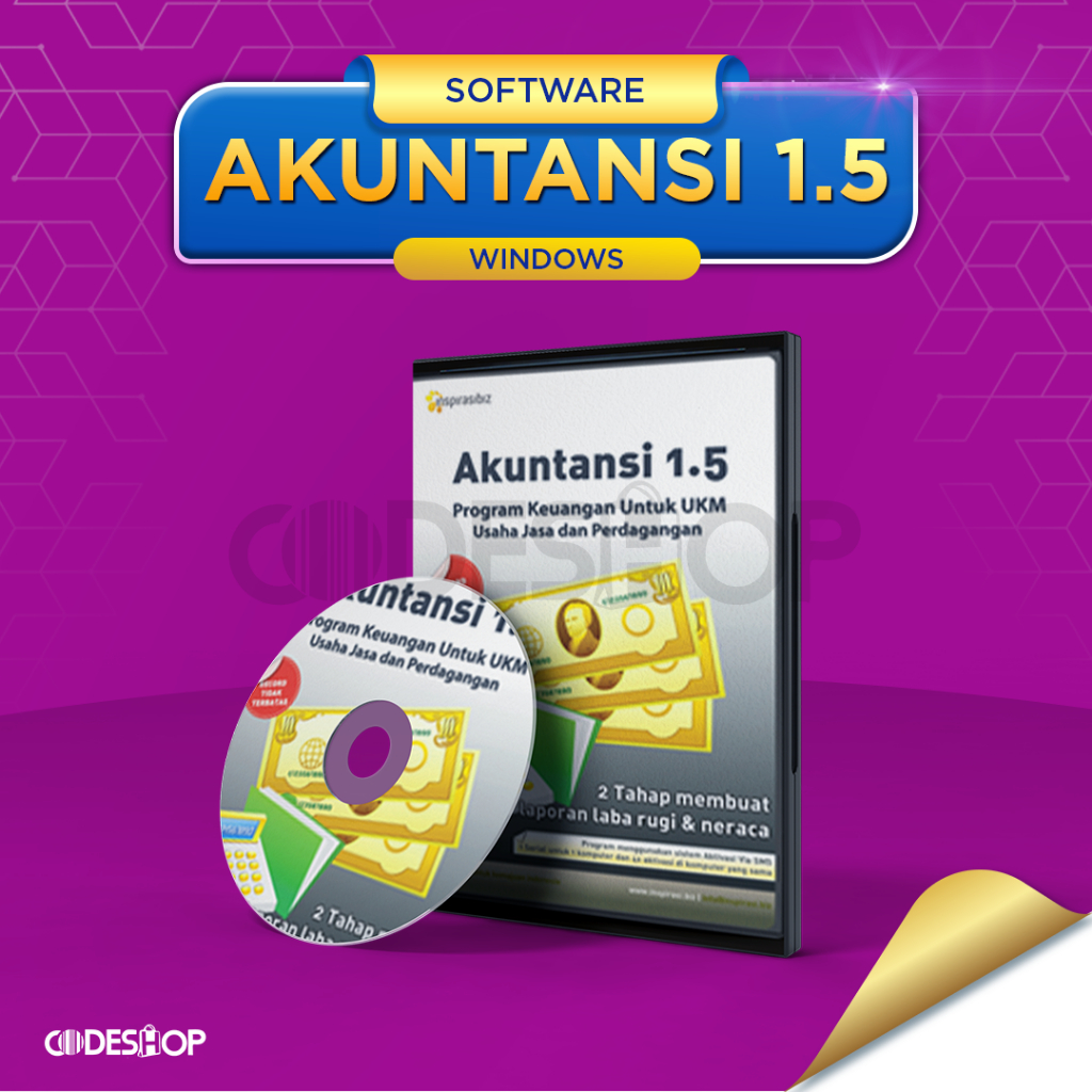Jual Software Akuntansi 1.5 Perusahaan Laporan Neraca Laba Untung Rugi ...