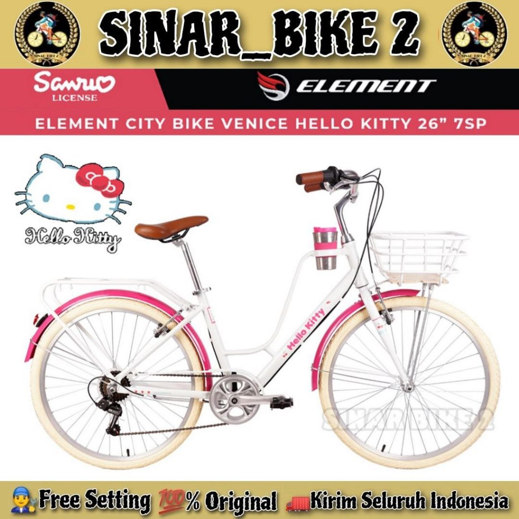 Hello kitty store bike 26 inch