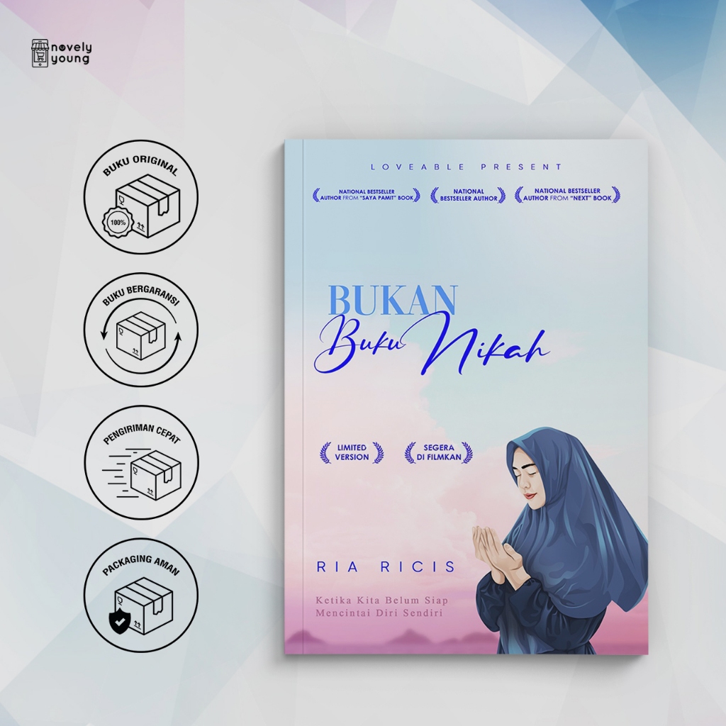 Jual Novel Bukan Buku Nikah Limited Version - Ria Ricis - Loveable ...
