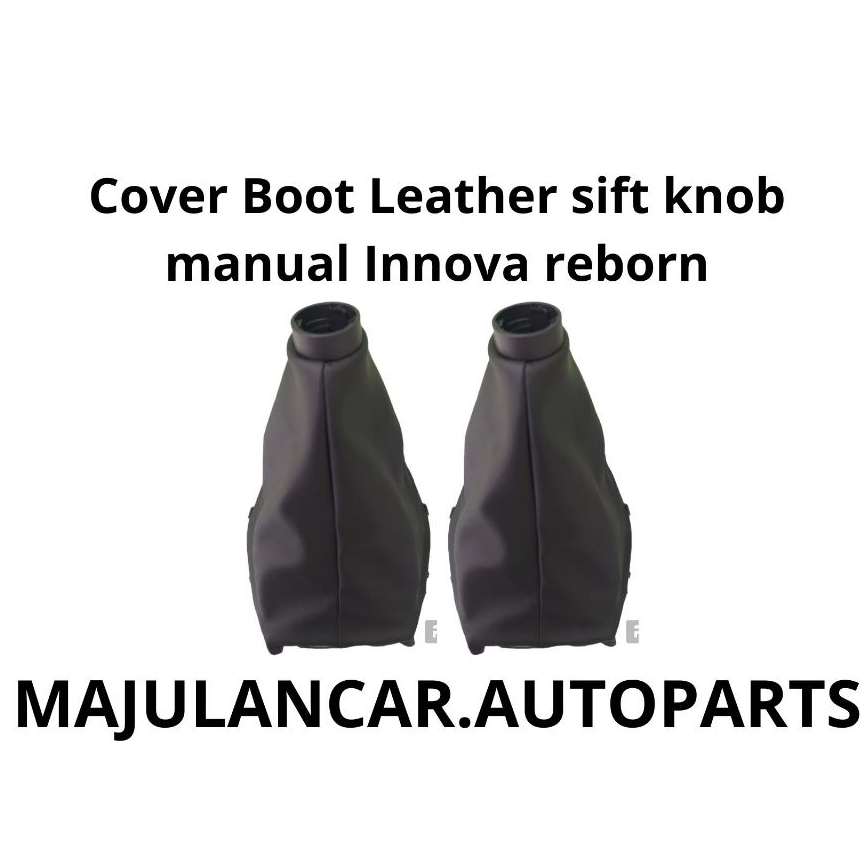 Jual Cover Boot Leather sift knob manual Innova reborn original ...