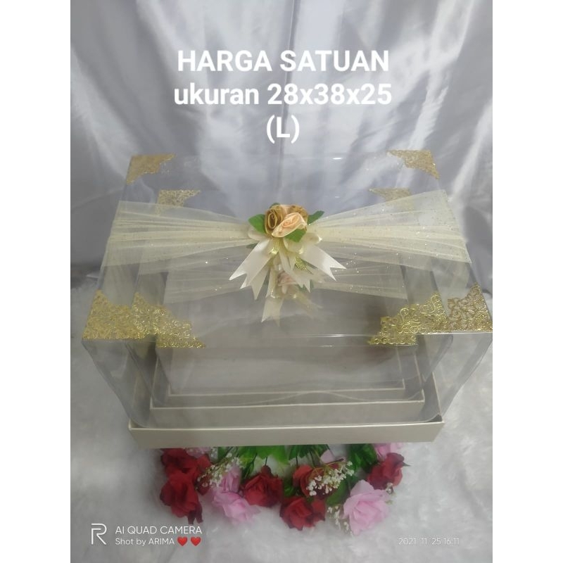 Jual Box Hantarankotak Seserahan Mika Full Ukuran L Shopee Indonesia 6558