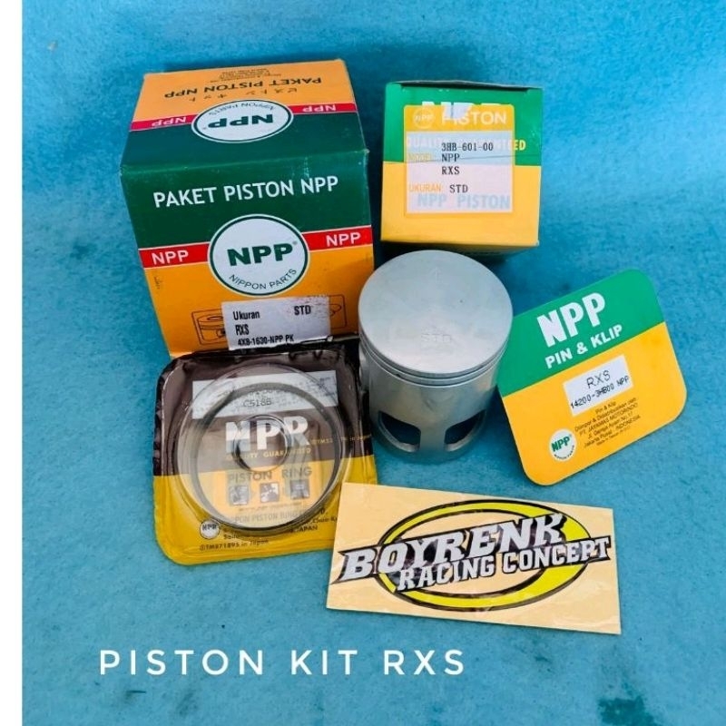 Jual PISTON KIT SEHER SEKER RX S RX SPESIAL STD 50 100 150 200 NPP