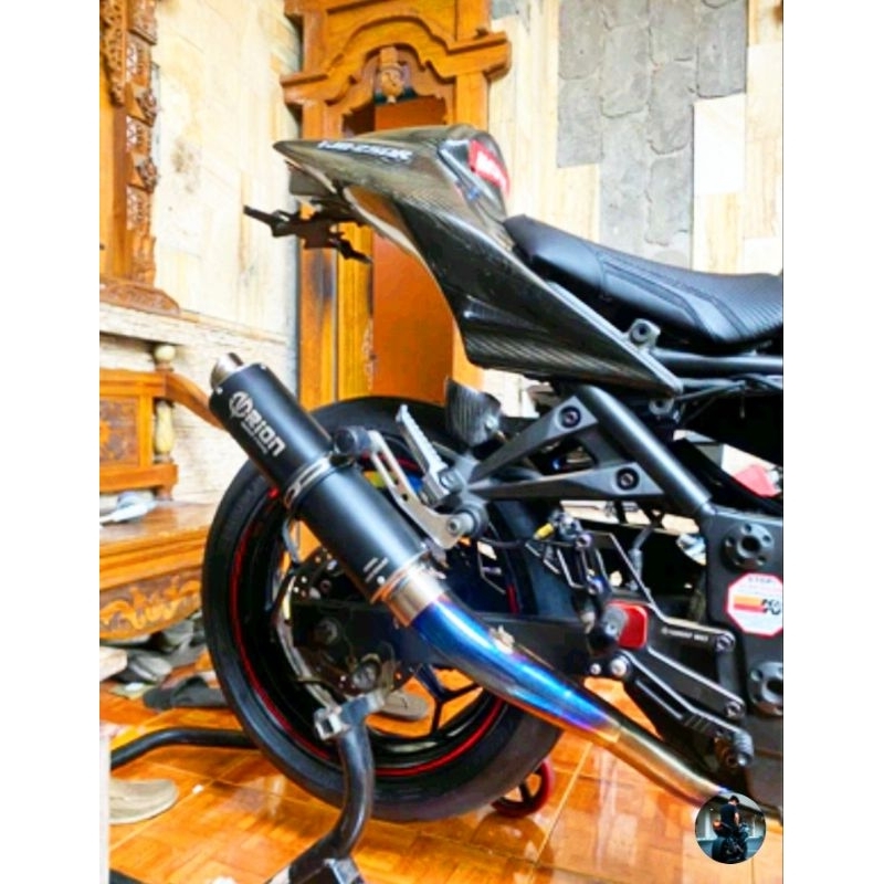 Jual knalpot racing silincer ngebas adem original orion speed racing ...