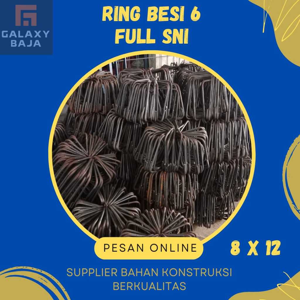 Jual RING BESI 8 X 12 | Shopee Indonesia
