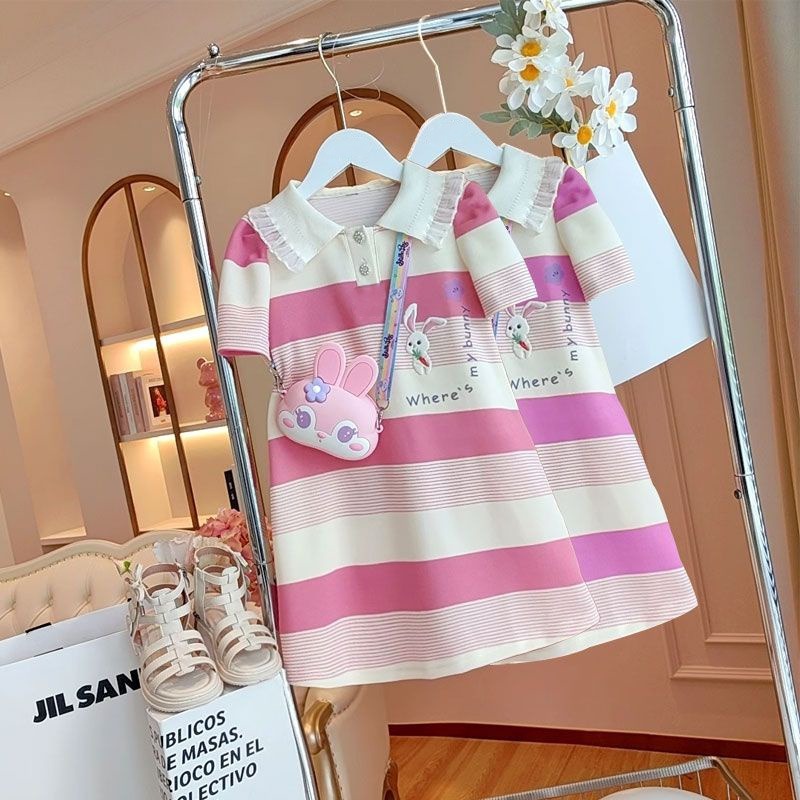 Jual mineboo Dress PENNY RABBIT Salur Baju Anak Perempuan Korea Style