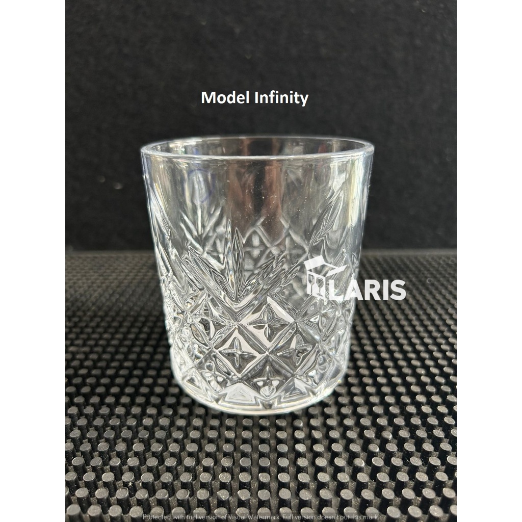 Jual Formia Gelas Old Fashioned 310ml Model Contempo dan Infinity Gelas ...