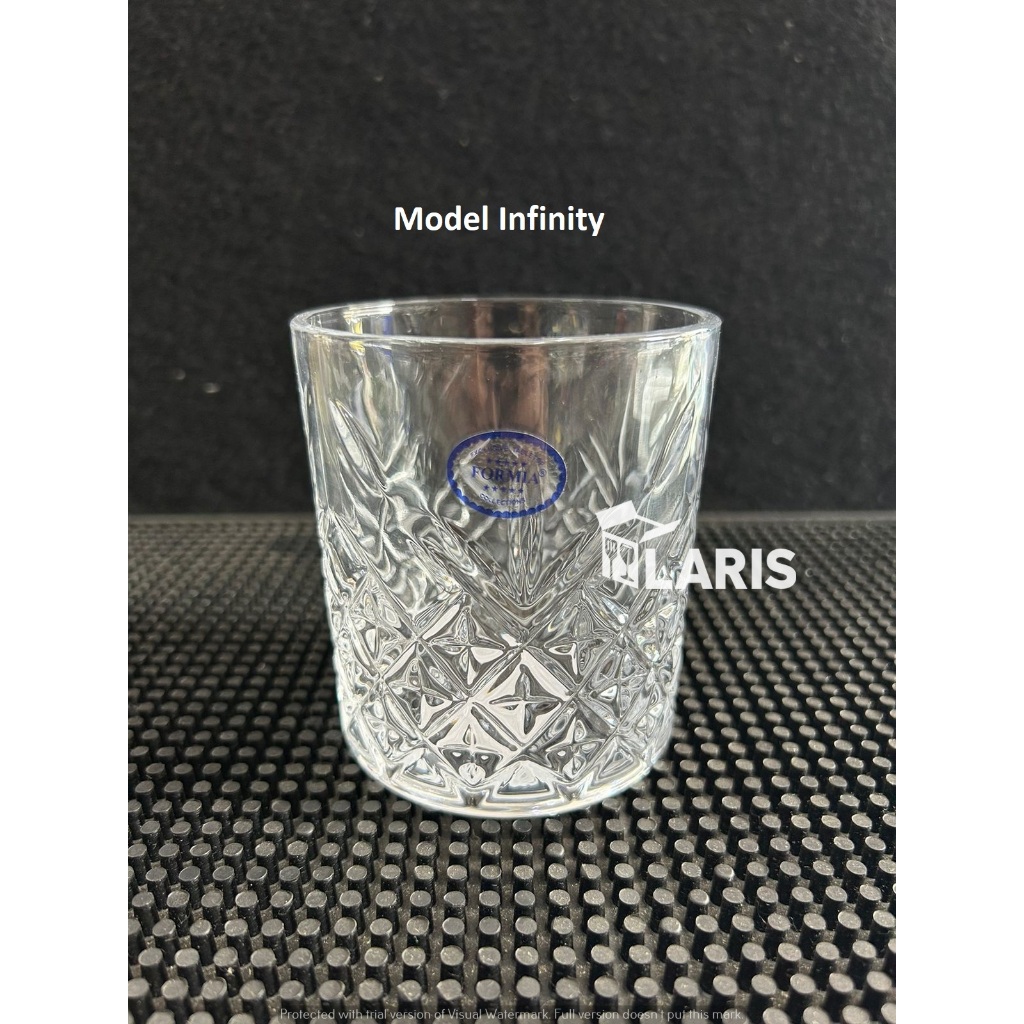 Jual Formia Gelas Old Fashioned 310ml Model Contempo dan Infinity Gelas ...