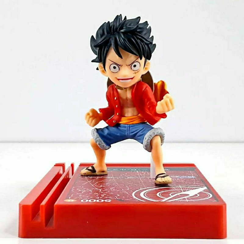 Jual Mini Figure Luffy With Card One Piece Weekly Shonen Wcf | Shopee ...