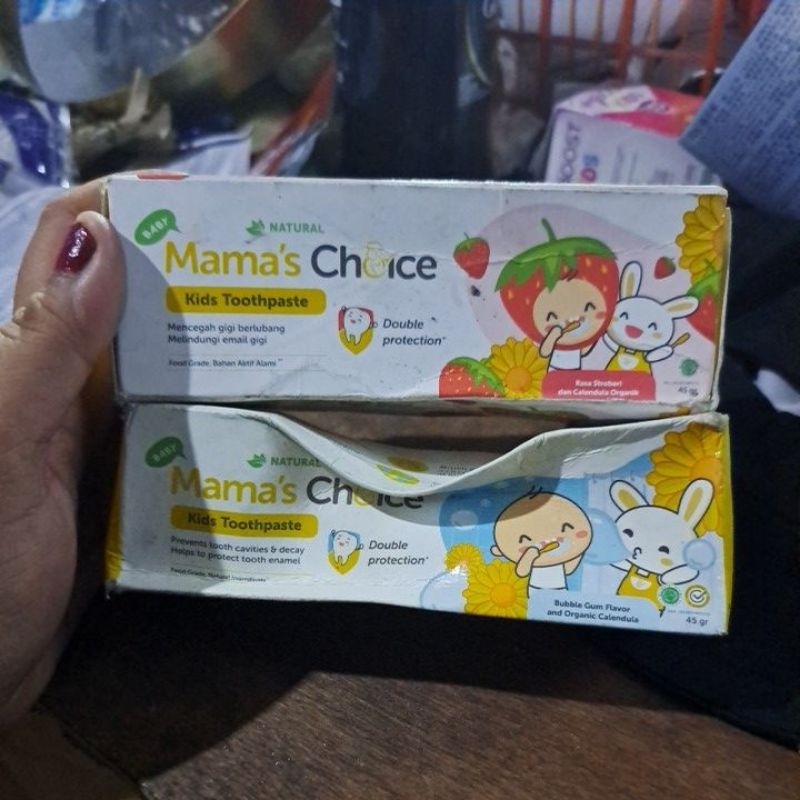 Jual MAMA'S CHOICE KIDS TOOTHPASTE 45G | Shopee Indonesia