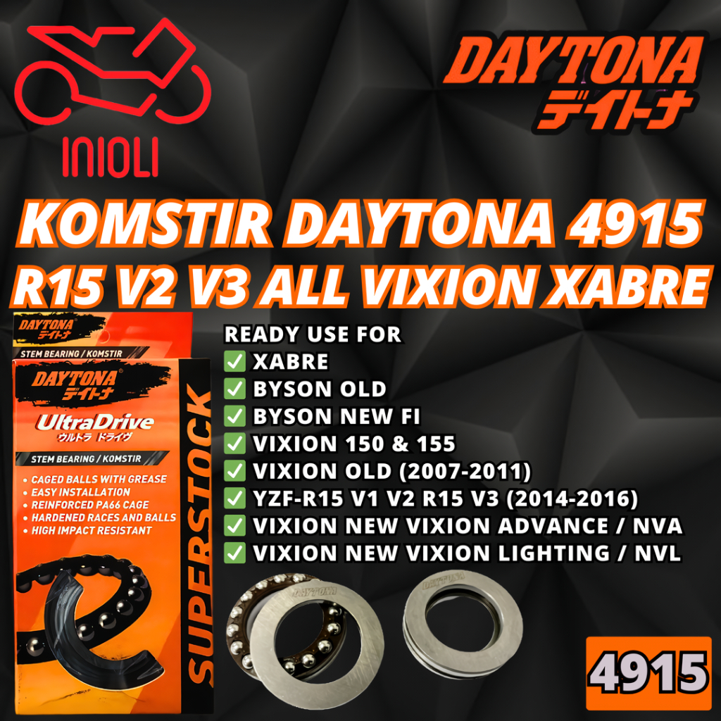 Jual KOMSTIR DAYTONA 4915 YZF-R15 V1 V2 V3 VIXION OLD NEW FI VIXION NVA ...