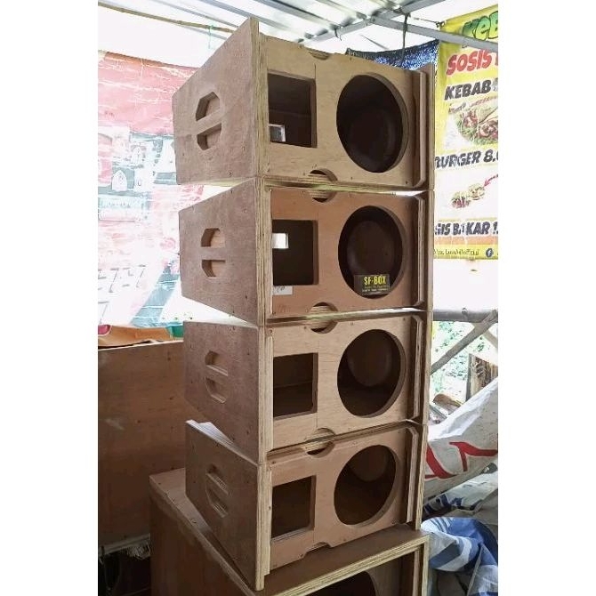 Box middle sale line array