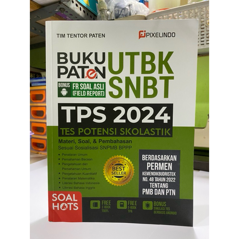 Jual Buku PATEN UTBK SNBT & TPS 2024 | Shopee Indonesia