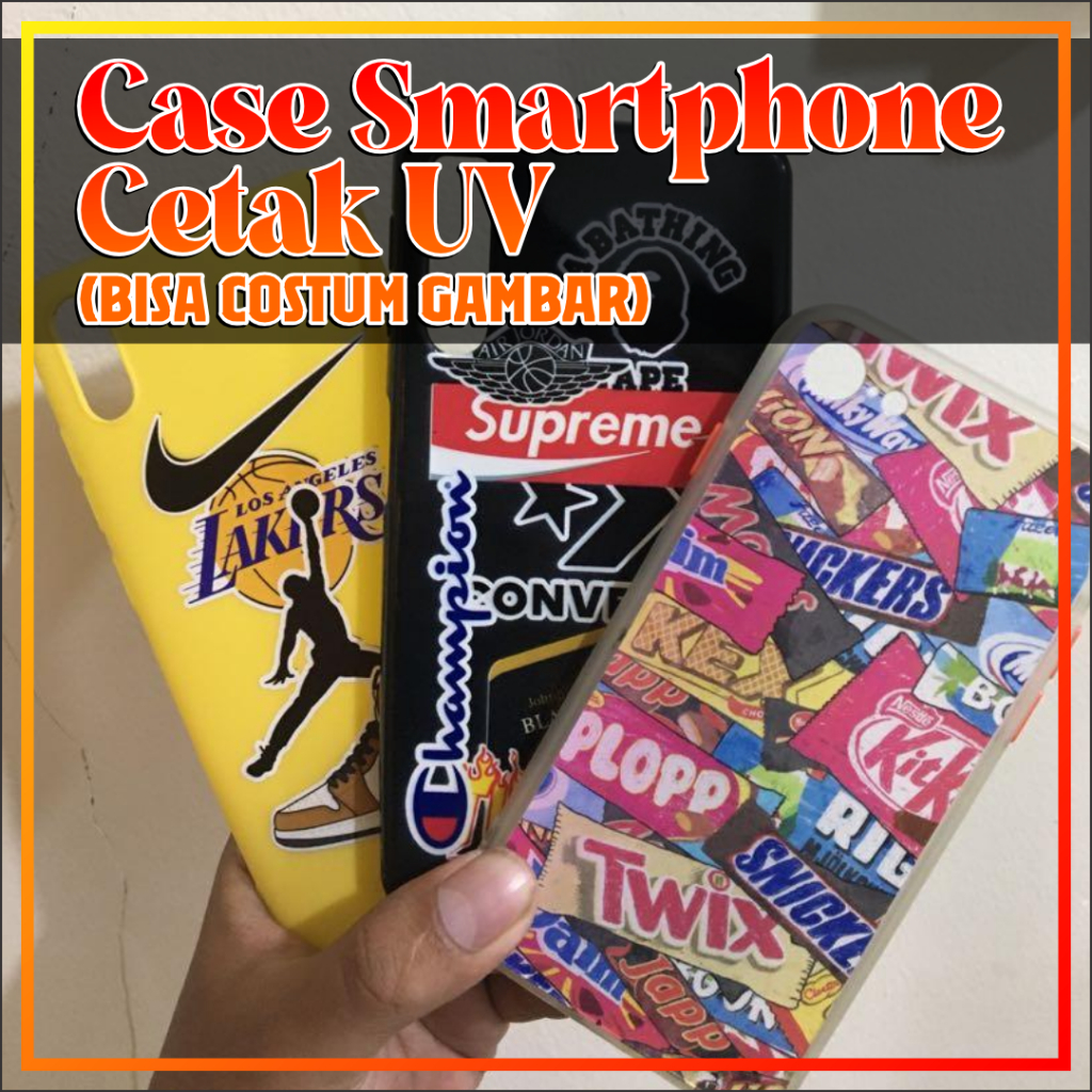 Jual Case/CASING Smartphone Costum Cetak UV ( Bisa Custom Gambar ...