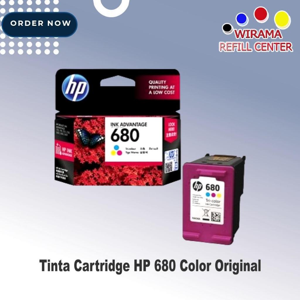 Jual Tinta Cartridge HP 680 Color Original | Shopee Indonesia