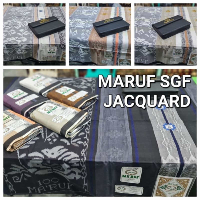 Jual sarung MARUF SGF JACQUARD | Shopee Indonesia