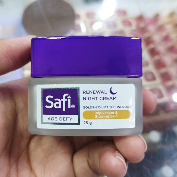 Jual SAFI AGE DEFY RENEWAL NIGHT CREAM 25gr ( New Formula) | Shopee ...