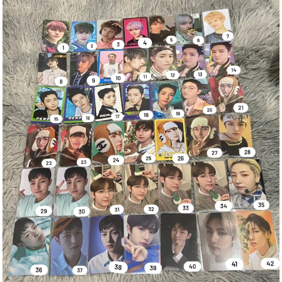 Jual Ready Stock Official Photocard Pc Nct Dream Jisung Renjun