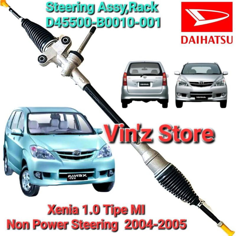 Jual RACK STEER RACK STEERING BAK STIR GEARBOX XENIA 1.0 1000CC TIPE MI
