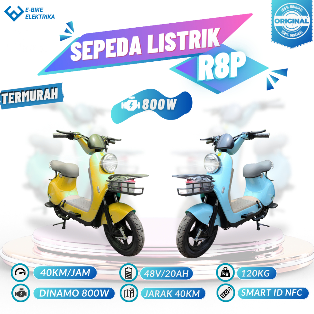 Jual Sepeda Listrik Uwinfly R8p Murah Garansi Resmi-Sepeda Listrik ...