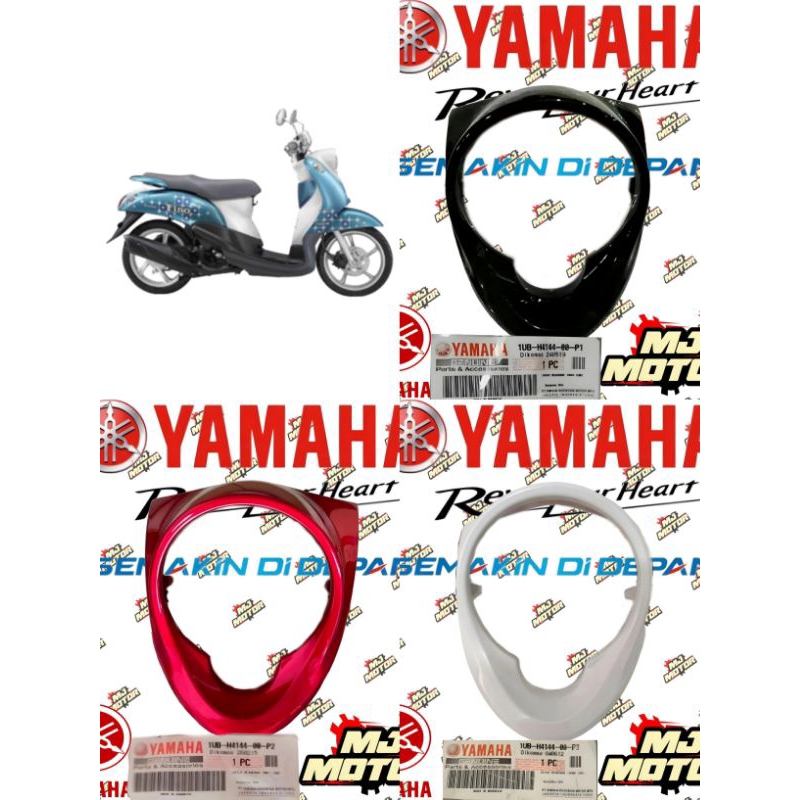 Jual Cover Batok Lampu Depan Fino Karbu Ub H Original Yamaha Shopee Indonesia