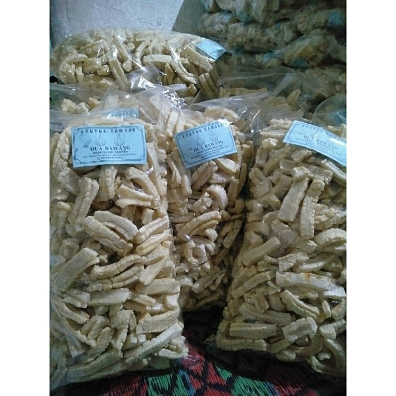 Jual Krupuk Rambak Jari 500g Shopee Indonesia