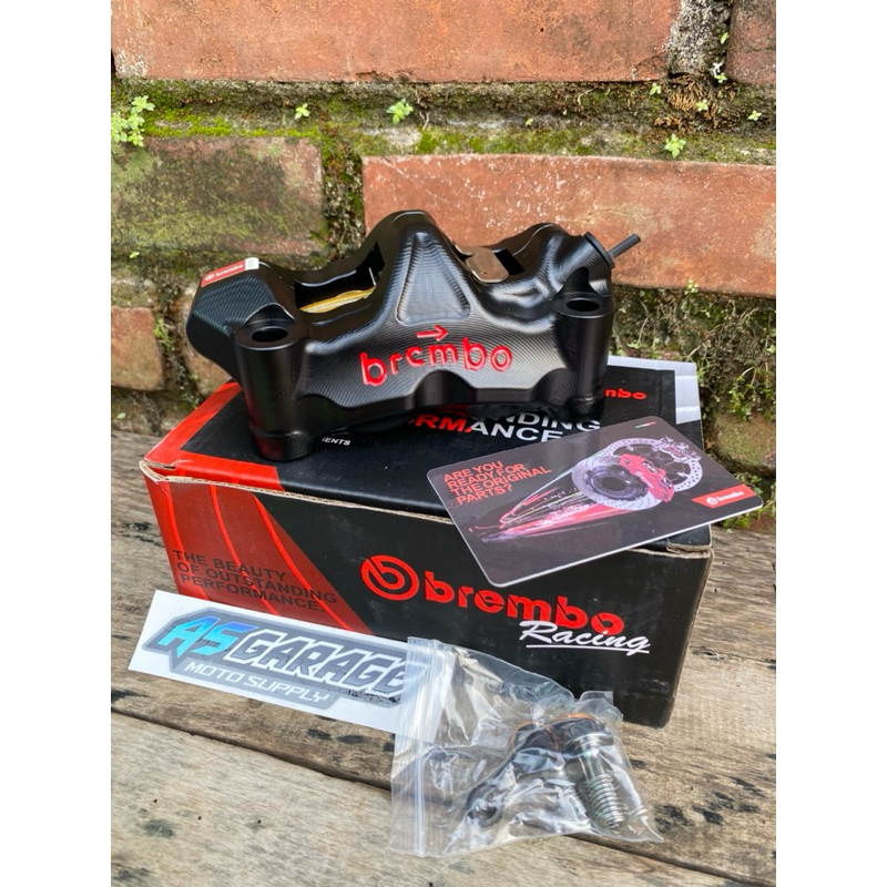 Jual KALIPER BREMBO 4 PISTON GP4RX FULL CNC | Shopee Indonesia