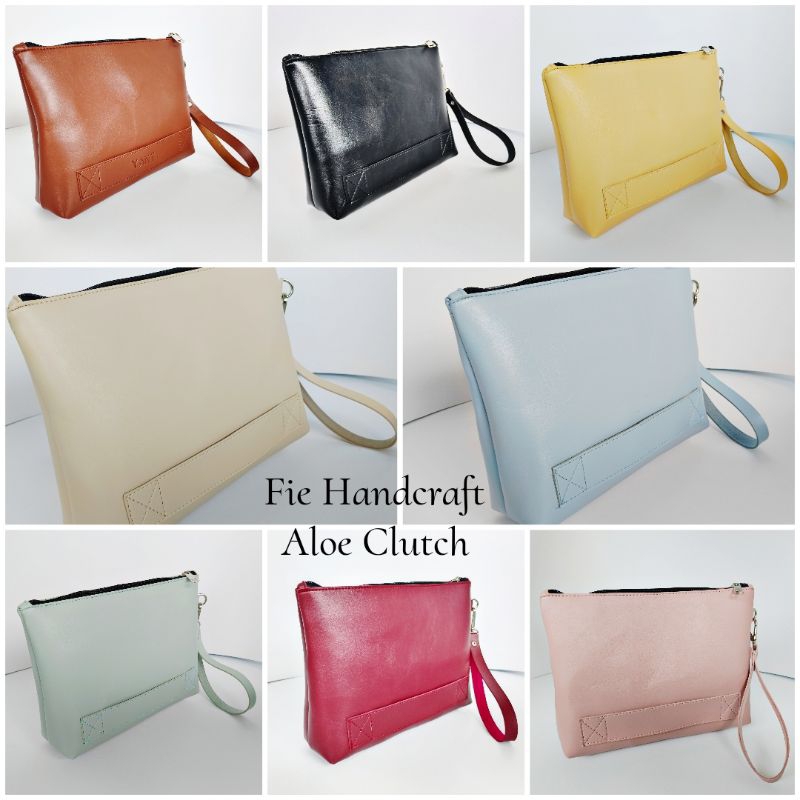 Jual SEMINAR KIT CLUTCH HANDBAG KULIT ASLI IMITASI CORPORATE GIFT ...