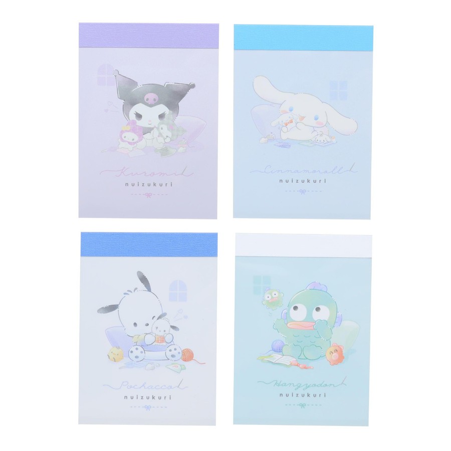 Jual Mini Memo Pad Sanrio Stuffed Dolls Nuizukuri Notepad Limited ...