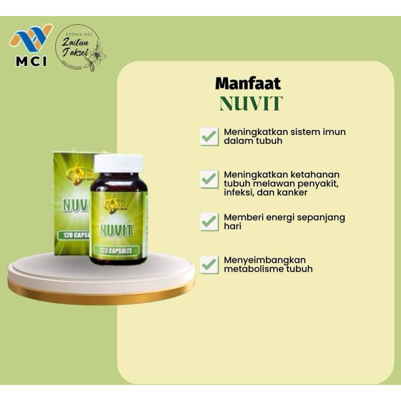 Jual NUVIT ORIGINAL MCI 100% Exp Mei 2026 | Shopee Indonesia