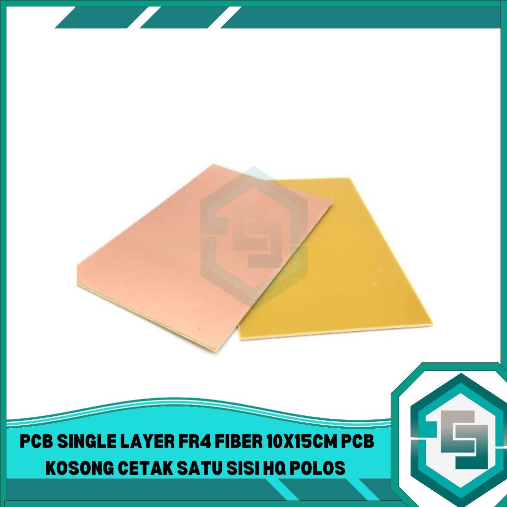 Jual PCB SINGLE LAYER FR4 FIBER 10X15CM PCB KOSONG CETAK SATU SISI HQ