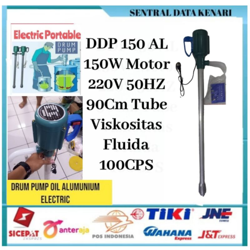 Jual Pompa Minyak Electric Drum Pump oil Listrik Barrel Pump AC220V