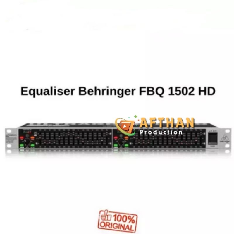 Jual Equalizer Behringer FBQ1502HD 15Band Stereo Graphic Equalizer