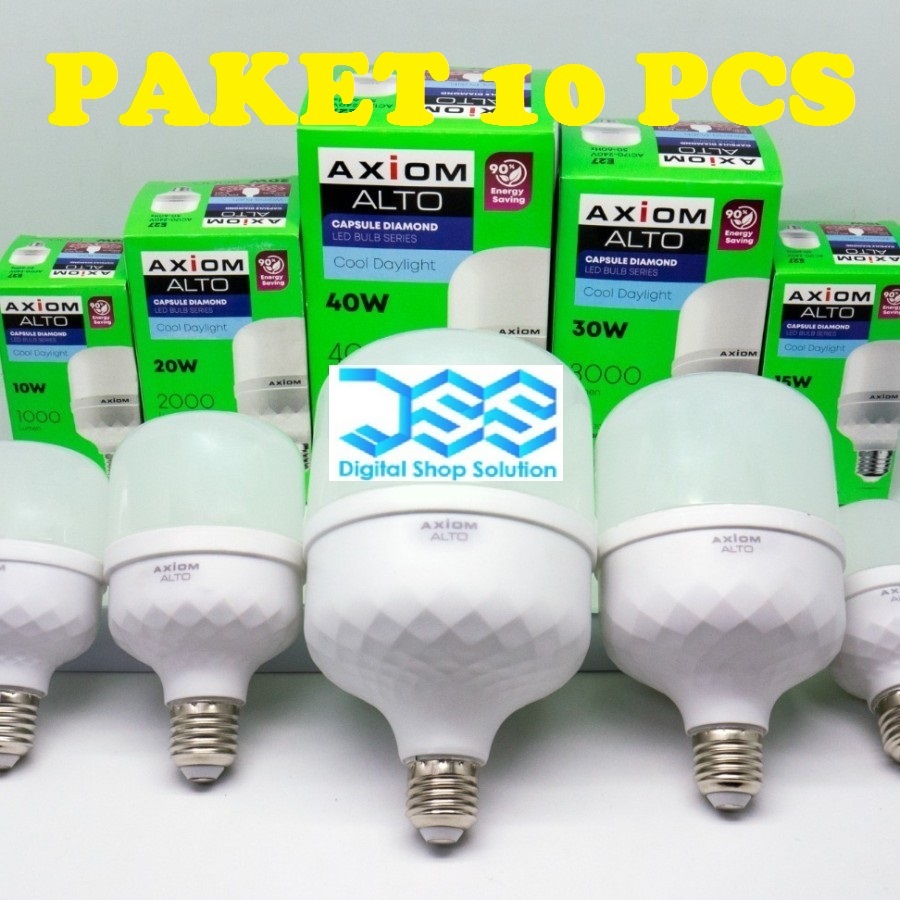 Jual LAMPU LED AXIOM ALTO MURAH BOHLAM LED AXIOM PAKET 10PCS (DILAPISIN ...