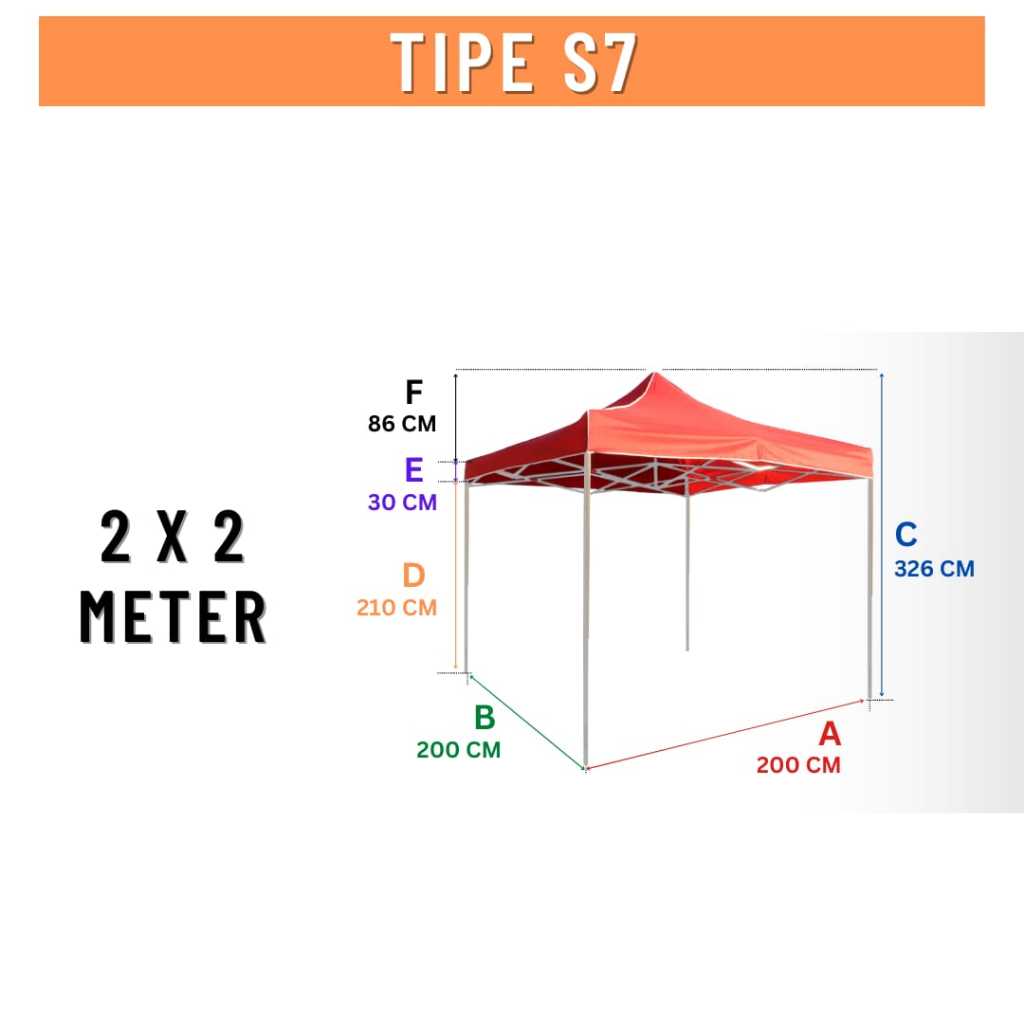 Jual Tenda Lipat Taman Gazebo Bazaar Angkringan Piknik Promosi Festival