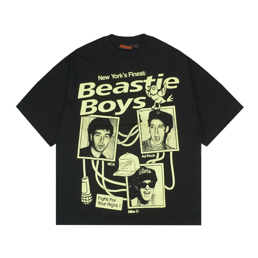 Beastie Boys Logo Uomo T-Shirt Arancione S 100% Cotone
