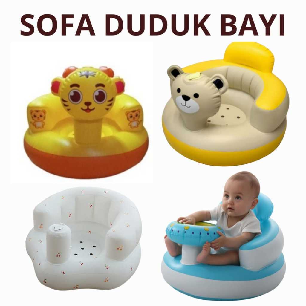 Jual Sandaran Mandi Anak Kursi Duduk Bebek Sofa Bayi Bahan Pvc Music ...