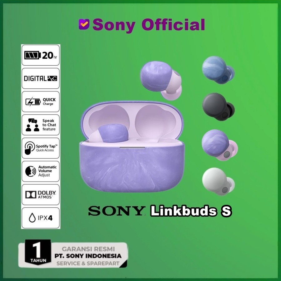 Jual Sony Linkbuds S WF-LS900N Wireless Earbuds Link Buds S LS900 N LS ...
